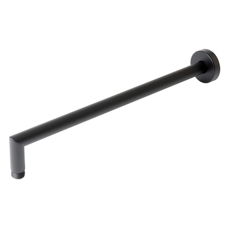 Alfi Brand Black Matte 16" Round Wall Shower Arm ABSA16R-BM